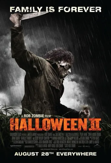 Discover Halloween II Movie Poster Print - Rob Zombie Style B