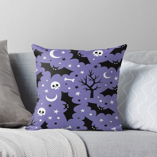 Discover halloween Pillow