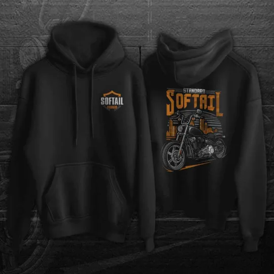 Discover Haarleyy Davidson Softail Standard FXST 2020-2024 - Motorcycle Hoodie for Bikers