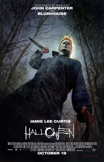 Discover Halloween (2018) Movie Poster - Jamie Lee Curtis  - Vertical Premium Matte Poster