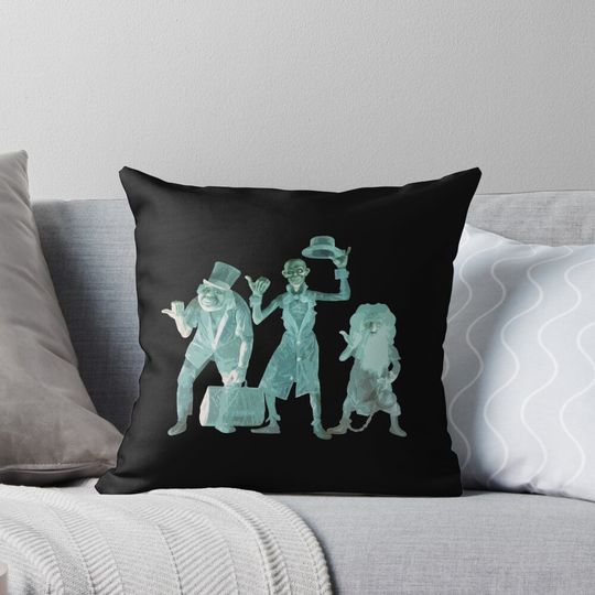 Discover Hitchhiking Ghosts Pillow