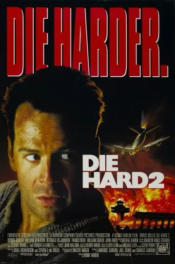 Die Hard 2 Movie Poster 11x17 Inches Bruce Willis Poster Vertical Premium Matte