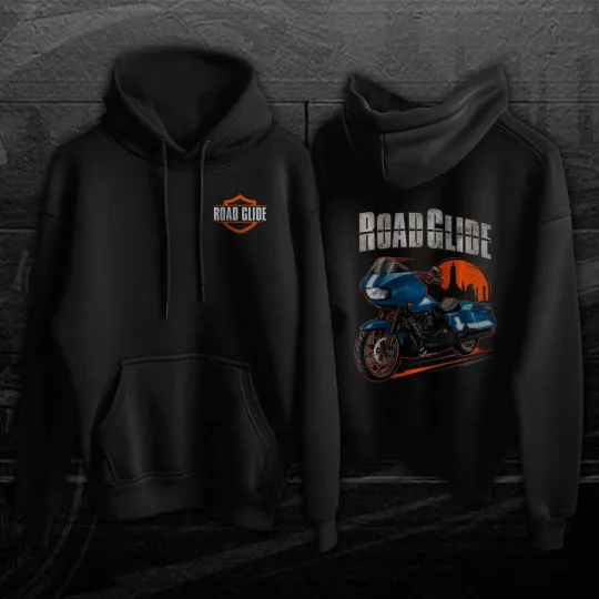Discover Harley Road Glide ST FLTRXST Motorcycle Hoodie for Bikers