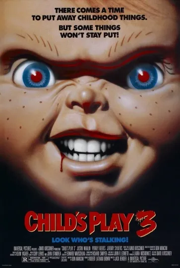 Child's Play Movie Poster - Chucky Doll Horror Vertical Poster