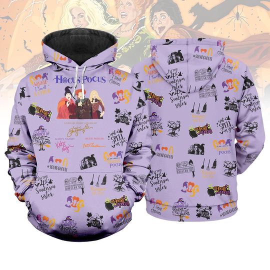 Hocus Pocus Sanderson Sisters Hoodie, Halloween Witch Hoodie, Squad Ghouls Hoodie, I Smell Children Adult Hoodie, Spooky Disney Gift
