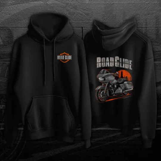 Discover Harley Road Glide FLTRX Motorcycle Hoodie for Bikers