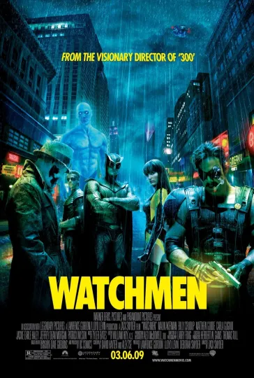 Discover Watchmen movie poster (style b) : 11 x 17 inches