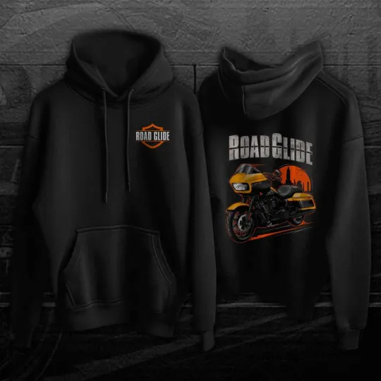 Discover Motorcycle Hoodie for Harley Road Glide Special FLTRXS 2021-2023 Bikers and Fans