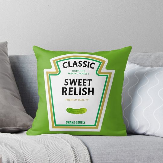 Discover Sweet Relish Halloween 2023 Costume Ketchup Mustard Mayonnaise Matching Couple Group Team Family Pillow