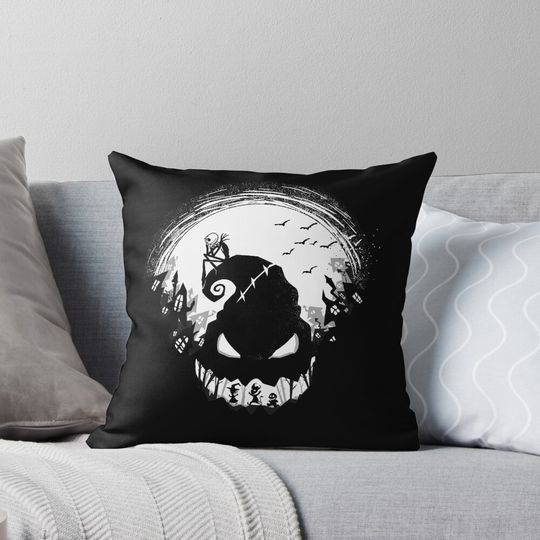 Discover Halloween Town's Peril - Jack's Lament Pillow
