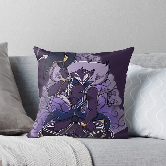 Discover Halloween Asmodeus Demon Summoning Pillow