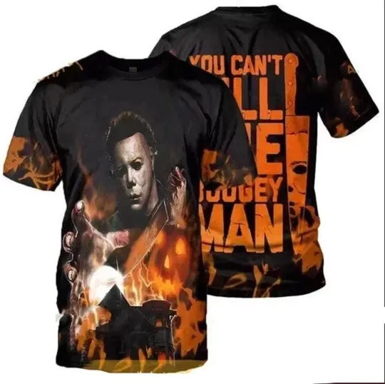 Discover Michael Myers Halloween 3D T-Shirt, Polyester