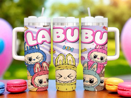 Discover Personalized Monster Doll Tumbler: 40oz Stainless Steel, Gift for Kids