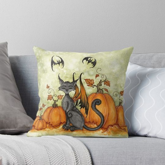 Discover In The Pumpkin Patch Pillow