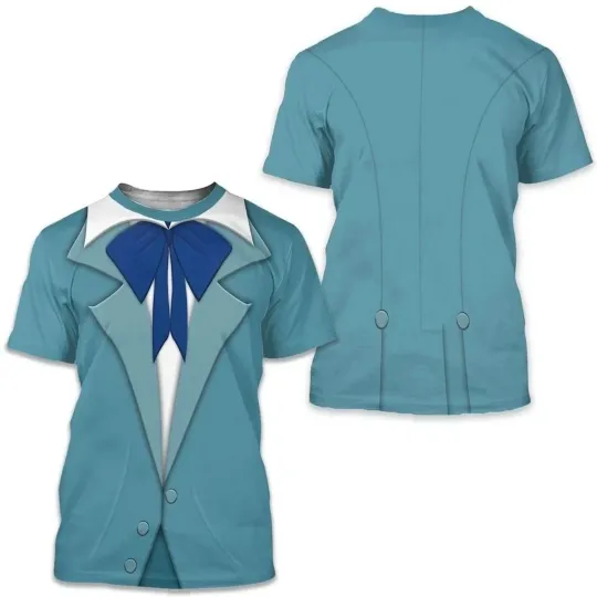 Discover Halloween Hitchhiking Ghosts Cosplay Classic 3D T-Shirt For Men Women