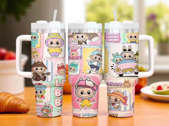 Discover Trending 40oz Tumbler, Monster Doll Character Tumbler