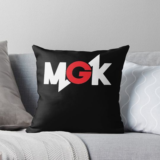 BEST SELLER   mgk logo Merchandise Essential Pillow