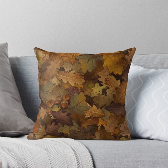 Discover Oak leaves Pillow