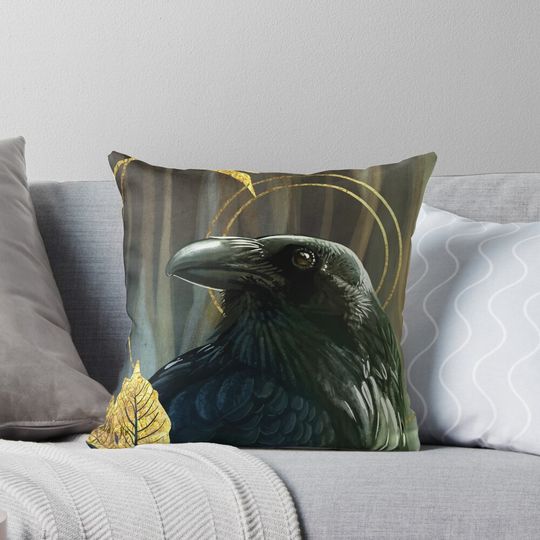 Discover Crow'ctober Pillow