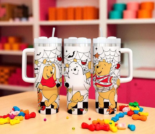 Discover Halloween Dancing Winnie the Pooh 40oz Tumbler