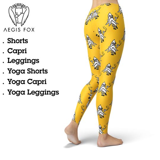 Discover Banana Print Leggings, Gift for Women