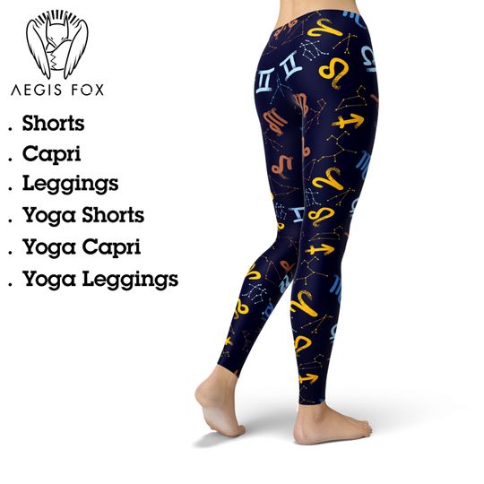 Discover Astronomy Stars Leggings, Gift for Women