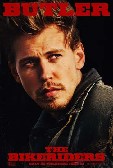 Discover The Bikeriders movie poster  - Austin Butler - 11" x 17" inches