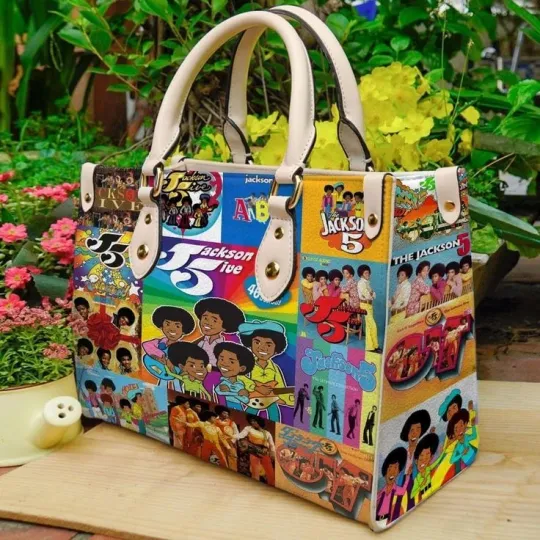 Discover Jackson 5 Women Leather Handbag Wallet, Jackson 5ive Fan Gift ShoulderBag