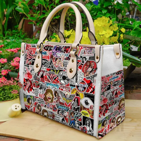 van Leather Handbag, van Fan Gift Shoulder Bag