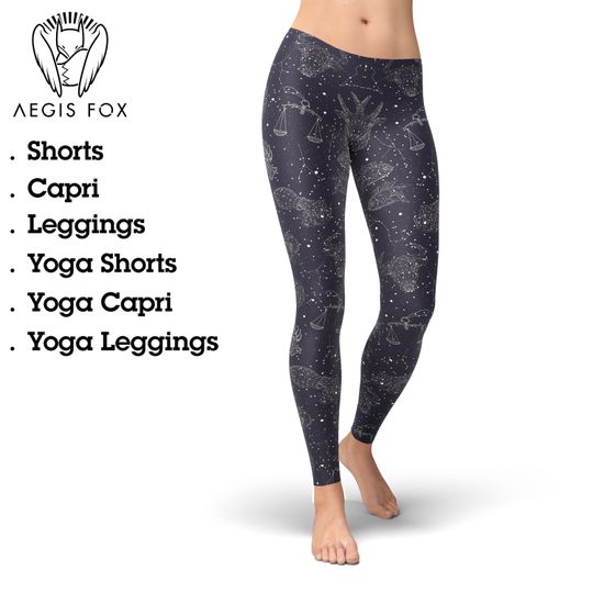 Discover Astrology Star Leggings, Gift for Women