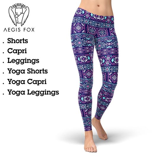 Discover Aztec Leggings, Gift for Women