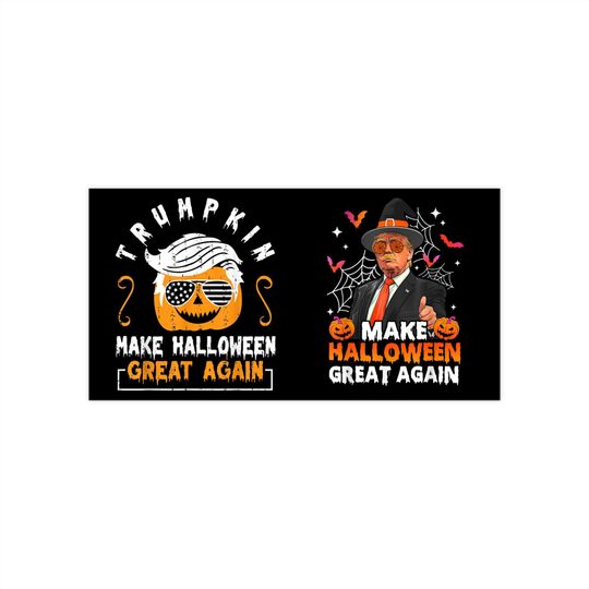 Discover Halloween Trumpkin Magnet Make Halloween Great Again Magnet Election Vehicle Sticker Politics Fall Decorations