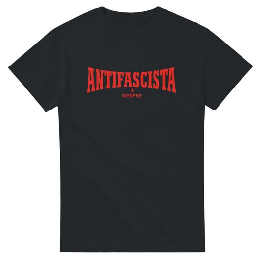 Discover Antifascista Siempre Unisex T-Shirt  Gildan 5000  Political Statement Shirt  Sizes S to 5XL