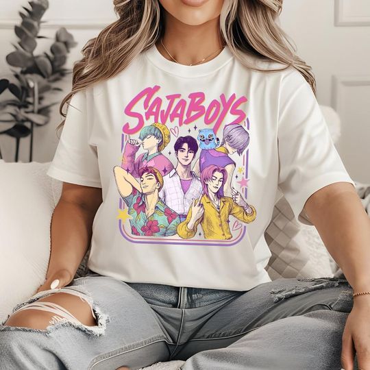 Discover Kpop Huntrix Pin,Kpop Huntrix Shirt, Mira,Kpop Demon Hunters Shirt, Rumi, Zoey Tee,Saja Boys Fans, Huntrix Tee, Gift for Huntrix fans