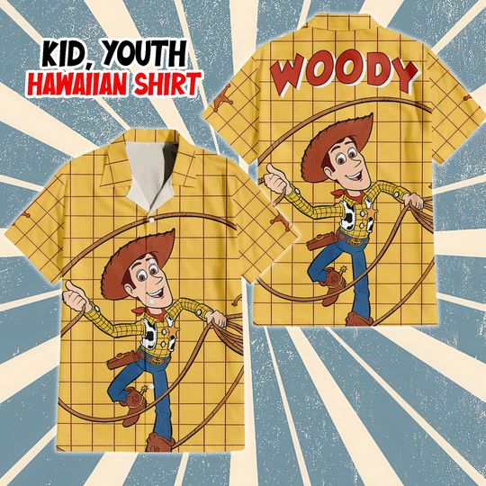 Discover Disney Woody Toy Story Hawaiian Shirt, Magical Castle Hawaiian Gift, Woody Disneyland Button Up Shirt, Best Hawaii For Toy Story Lovers