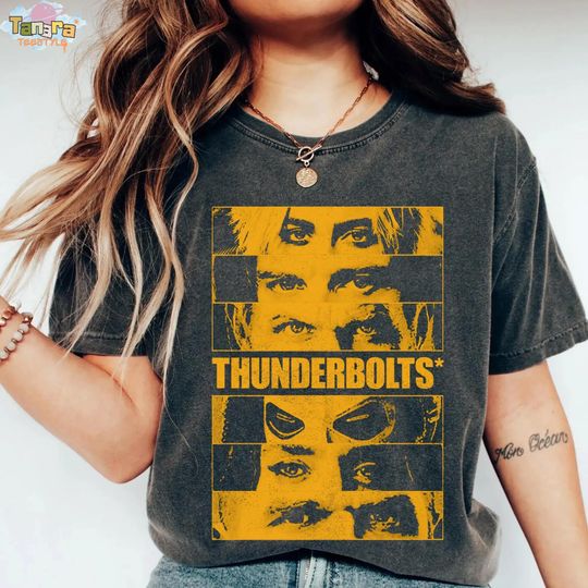 Thunderbolts Movie T-Shirt, MCU Fan Gifts, Marvel