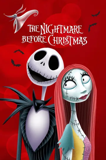 1993 The Nightmare Before Christmas Movie Poster Jack Skellington Halloween Christmas