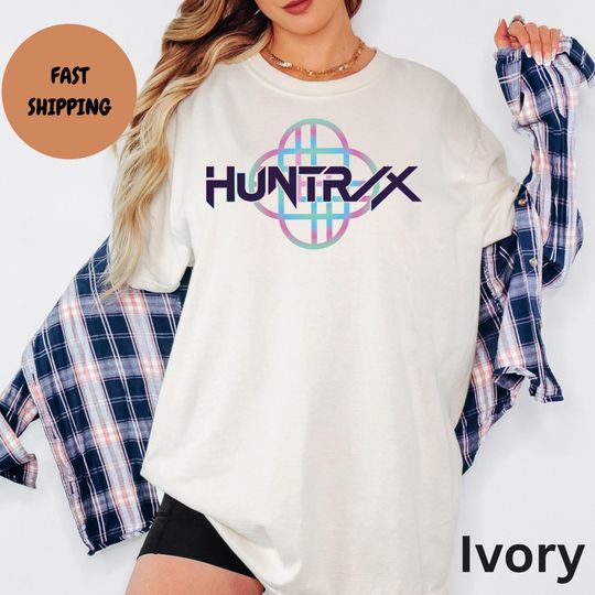 Discover Huntrix Shirt, Kpop Demon Hunters Tiger Shirt, Comfort Colors Sweatshirt, Demon Hunter Tiger Shirt, Hunters Tiger Fan, Cute Kpop Movie Fan