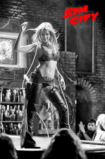 Discover Sin City Jessica Alba Vertical Poster
