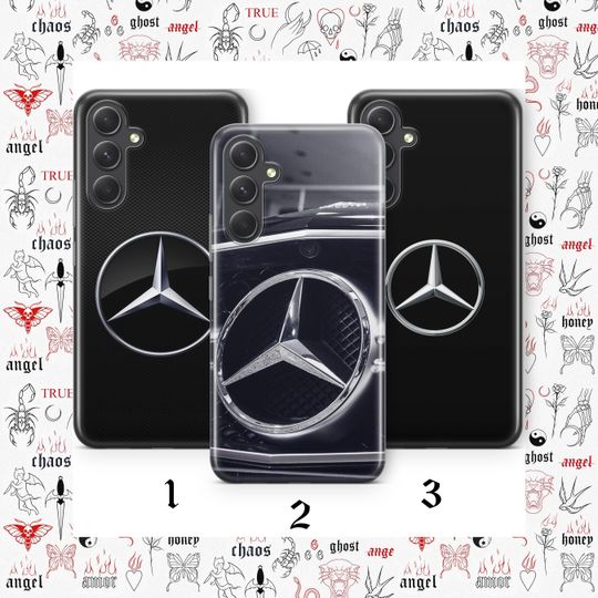 Discover German Car Merc 1 Phone Case Cover For Samsung A13 A14 A15 A16 A25 A26 A33 A34 A35 A36 A53 A54 A55 A56 A72 A73 + More Models Luxury Car