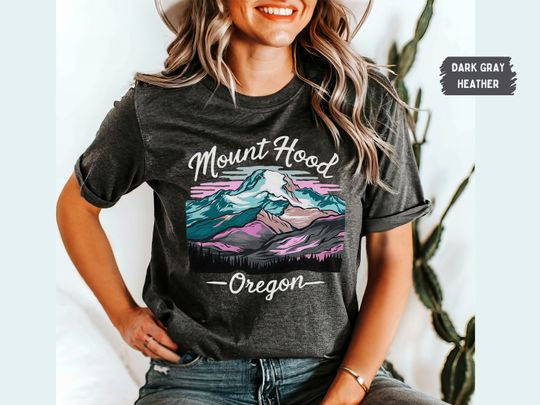 Mount Hood National Forest shirt, Vintage Oregon State Park tshirt, Retro Mt Hood gift, Mount Hood Hiking tee Granola Girl gifts Camping Trip