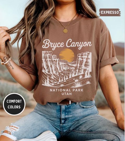 Discover Bryce Canyon National Park T-Shirt, Adventure Outdoor Tee, Nature Lover Gift, Southwest Shirt, Hiking Apparel