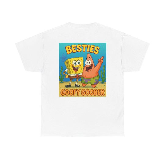 SpongeBob & Patrick Goofy Goober T-Shirt: Unisex Softstyle Tee