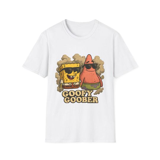 Discover SpongeBob & Patrick T-Shirt: Goofy Goober Cartoon Tee