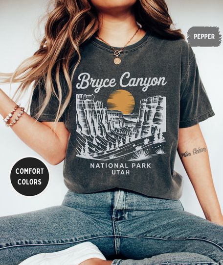 Discover Bryce Canyon National Park T-Shirt, Adventure Outdoor Tee, Nature Lover Gift, Southwest Shirt, Hiking Apparel