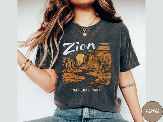 Discover Zion National Park shirt, Utah T-Shirt, Zion National Park gifts, Zion National Park Tee
