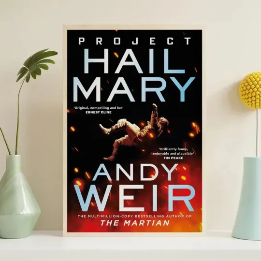 Discover Project Hail Mary Movie Poster, HD Poster print, Vintage Poster, Art Collection