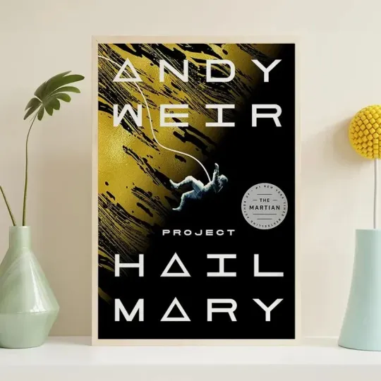 Discover Project Hail Mary Movie Poster, HD Poster print, Vintage Poster, Art Collectibl