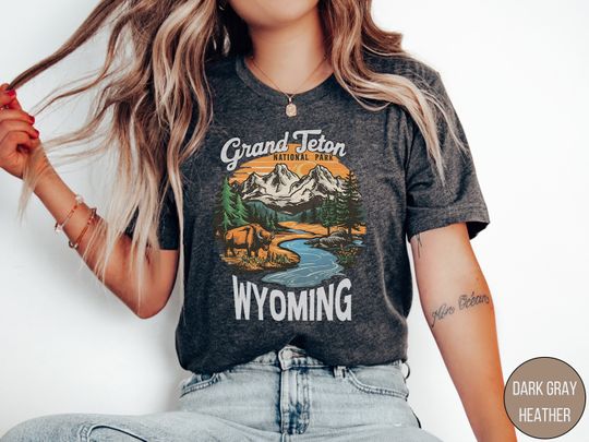 Discover Grand Teton Shirt, Wyoming Shirt, Grand Teton National Park, Grand Teton Park Sweatshirt, Hiking Shirt, Grand Teton gifts, Granola Girl gift