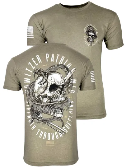 Discover Howitzer Style Men's T-Shirt COIL Military Grunt
